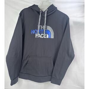 THE NORTH FACE Half Dome Pullover Hoodie Men's Size M TNF Grey/Blue